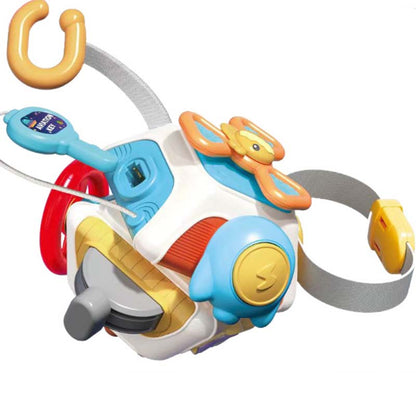 Multi-Activity Busy Cube Toy for Toddlers