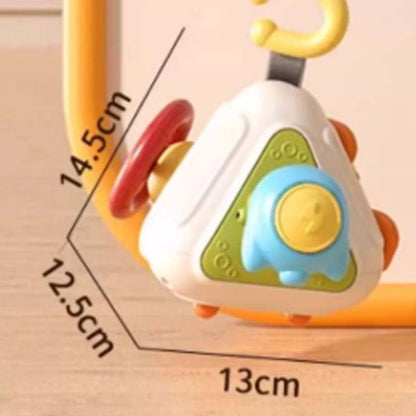 Multi-Activity Busy Cube Toy for Toddlers
