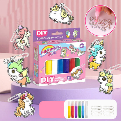 ✨Free Shipping LAST DAY PROMOTION - 50%OFF 🔥 👼DIY Bake-Free Gel Painting Set for Kids🚀