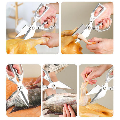 🖤BLACK FRIDAY 50% OFF🔥 MULTIFUNCTIONAL TITANIUM-COATED KITCHEN SHEARS