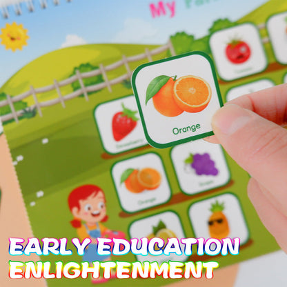 Preschool Educational Busy Book for Toddlers