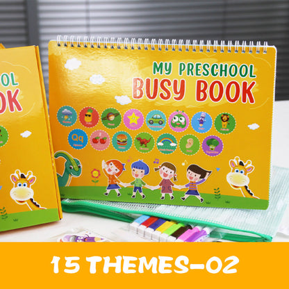 Preschool Educational Busy Book for Toddlers