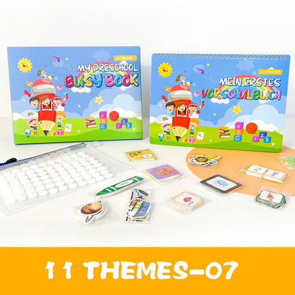 Preschool Educational Busy Book for Toddlers