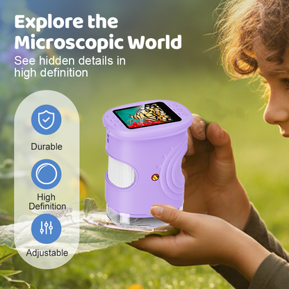 🔥Hot Sale Offers-Handheld Pocket Microscope for Kids-A child's best teacher