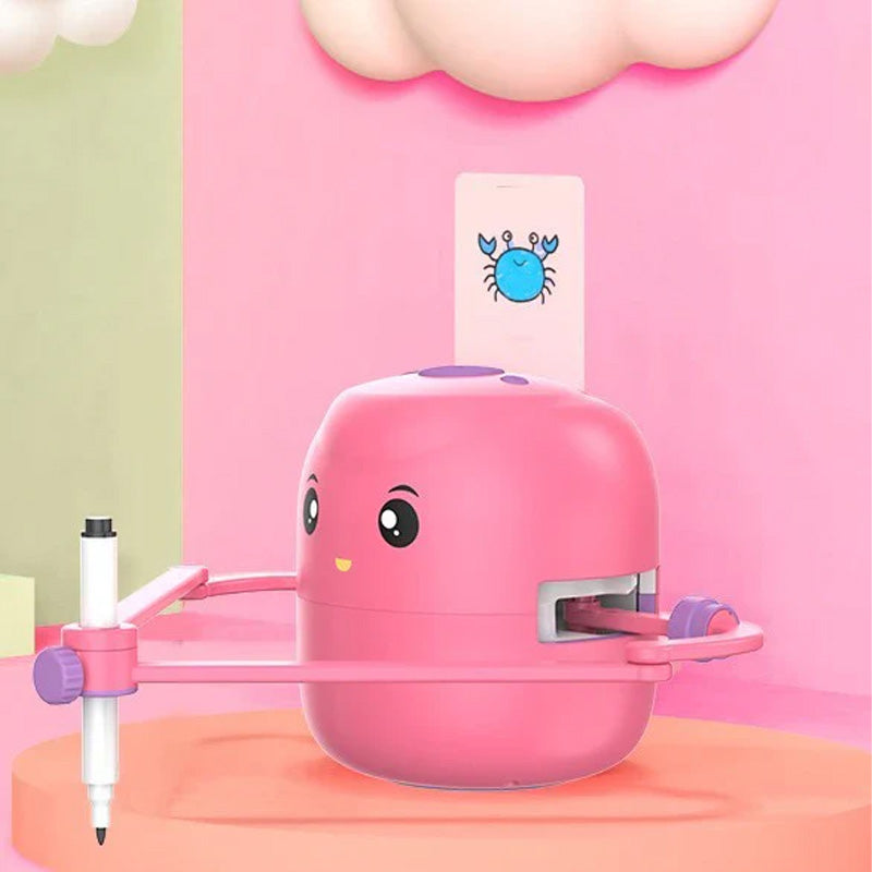 Interactive Drawing Robot for Kids with 100 Cards