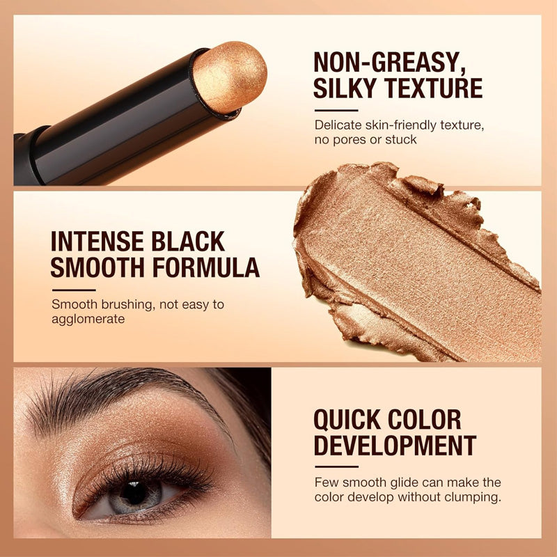 🎅ONLY TODAY -￡12.99 FOR 8 PCS!!🎄50K+ SOLD! 🎁✨8 Colors Glitter Eyeshadow Stick