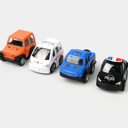 12-Piece Mini Alloy Pull-Back Car Set