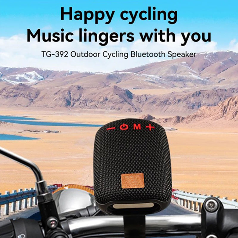 🚲 60% OFF NOW! 🔊 Waterproof Bike Speaker – IPX5, True Wireless Stereo & MicroSD Support, Secure Mount for Ultimate Riding Companion 🎵