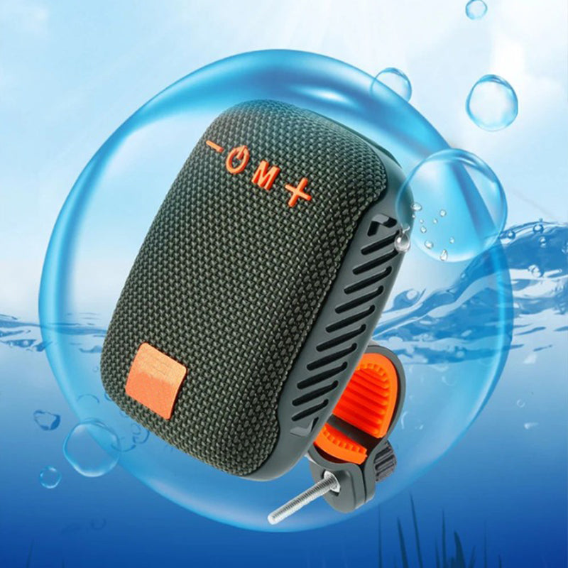 🚲 60% OFF NOW! 🔊 Waterproof Bike Speaker – IPX5, True Wireless Stereo & MicroSD Support, Secure Mount for Ultimate Riding Companion 🎵