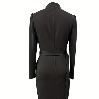 ✨Elegant new arrivals!💃Women's Elegant V-Neck Slim-Fitting Dress
