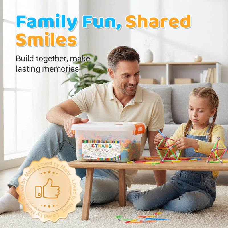 🔥Hot Sale Deals-Flexible Straw Constructor Building Toy