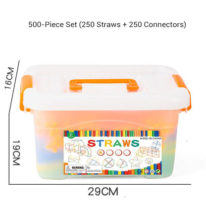 🔥Hot Sale Deals-Flexible Straw Constructor Building Toy
