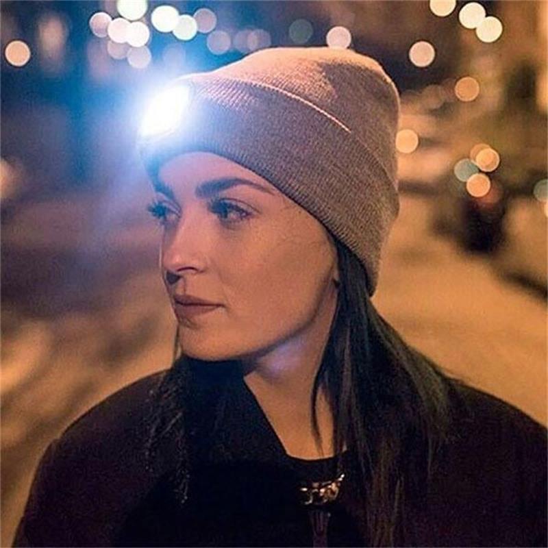 Fashionable LED Knit Beanie