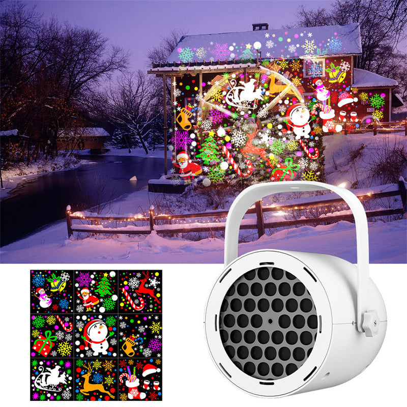 🔥Hot Sale Offers-16-Pattern USB Christmas Projector Light
