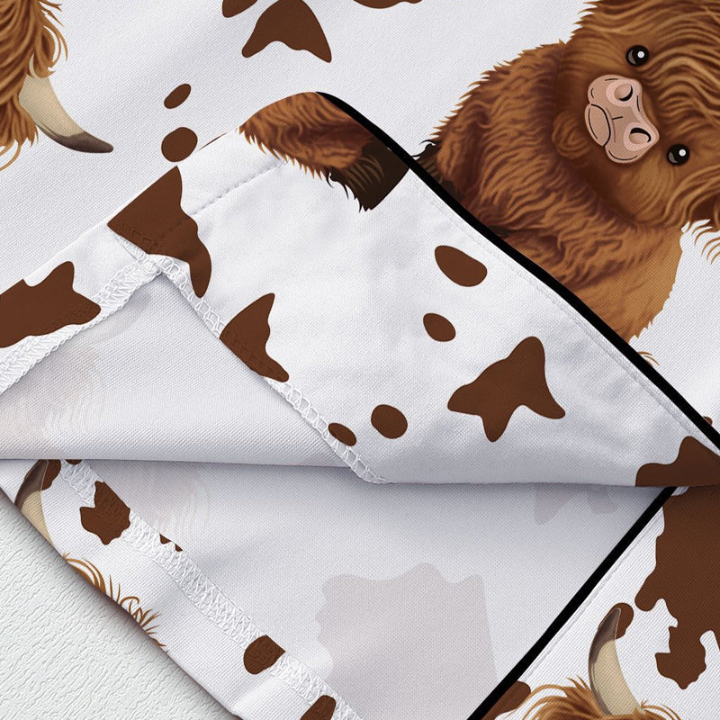 Women's Cartoon Print Comfortable Pajama Set: Long Sleeve Top & Pants