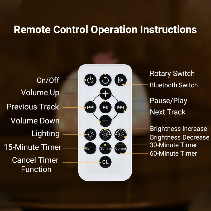 🔥Hot Sale Deals-Bluetooth Night Light Projector for Girls