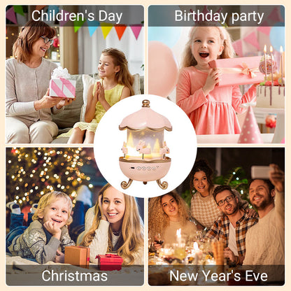 🔥Hot Sale Deals-Bluetooth Night Light Projector for Girls