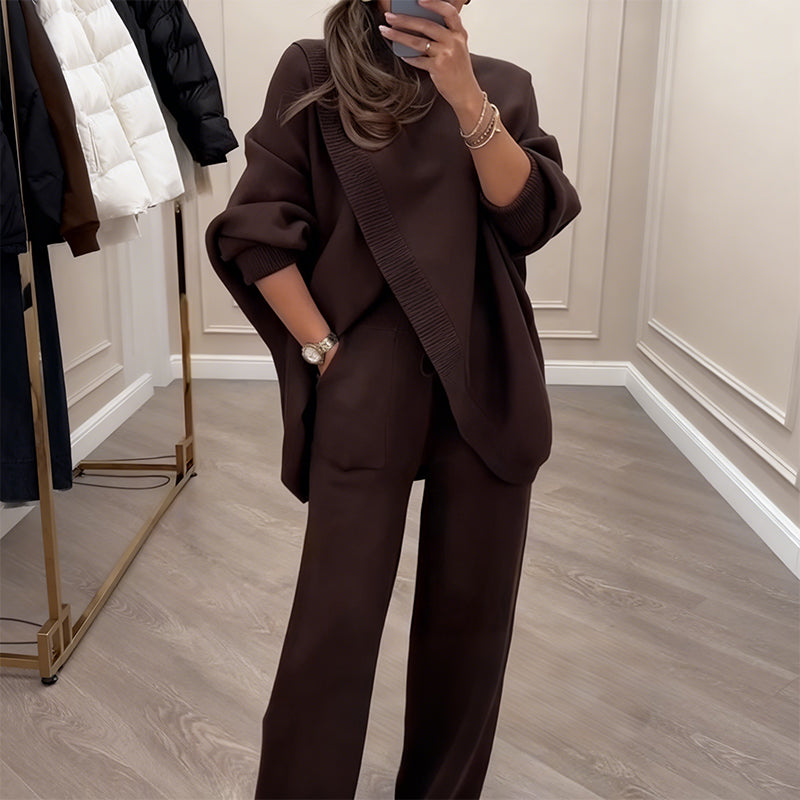⏳Time-Limited Special⏰Women's 2-Piece Oversized Sweater & Pants Set