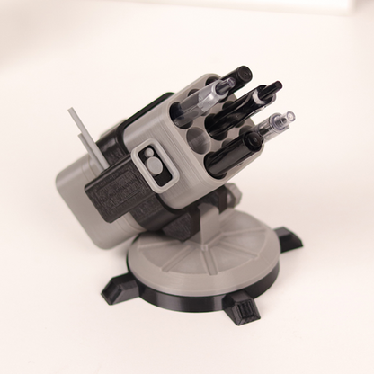 360° Rotating Missile Pencil Holder Organizer