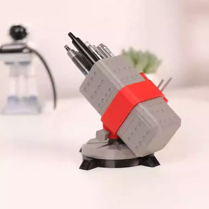 360° Rotating Missile Pencil Holder Organizer
