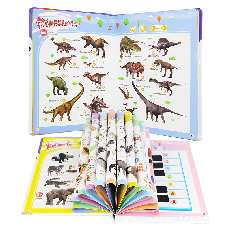 Interactive English Learning Sound Book for Children