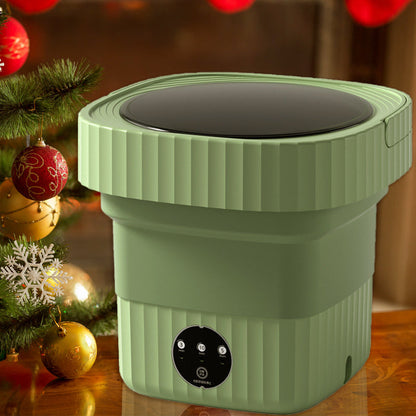 🔥Hot Sale Deals-✨Compact Foldable Antibacterial Washing Machine💯