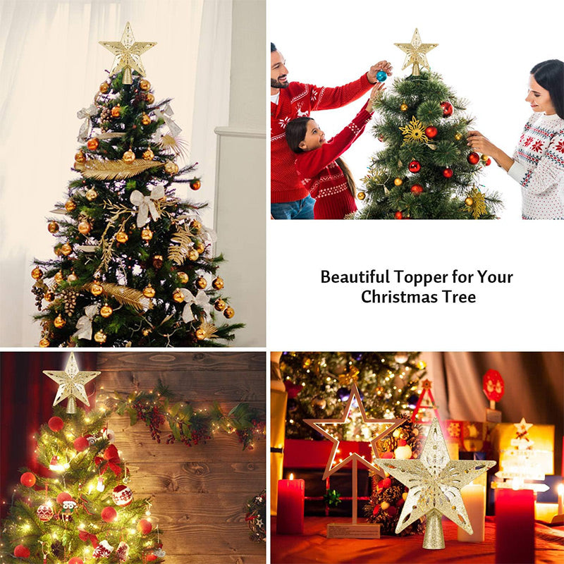 🎅Christmas Specials-Christmas Tree Star & Snowflake Projection Light