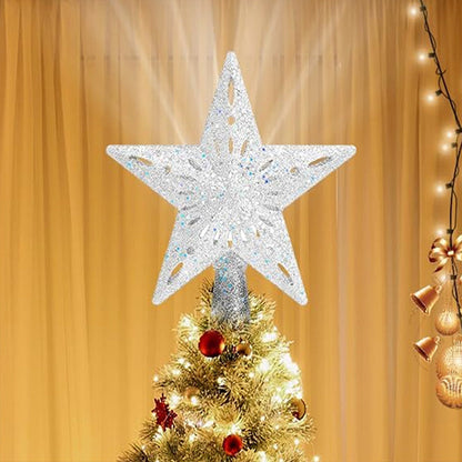 🎅Christmas Specials-Christmas Tree Star & Snowflake Projection Light