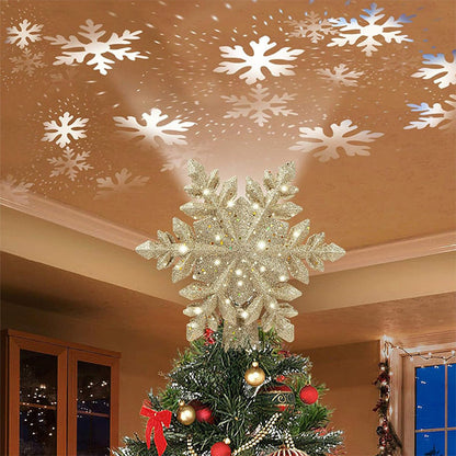 🎅Christmas Specials-Christmas Tree Star & Snowflake Projection Light