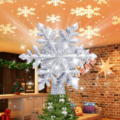 🎅Christmas Specials-Christmas Tree Star & Snowflake Projection Light