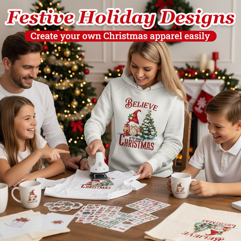 🔥Christmas Specials-Christmas Themed Heat Transfer Sticker