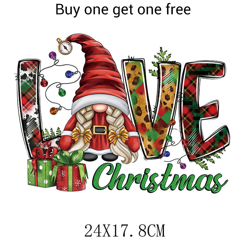 🔥Christmas Specials-Christmas Themed Heat Transfer Sticker