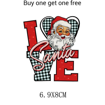 🔥Christmas Specials-Christmas Themed Heat Transfer Sticker