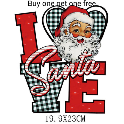 🔥Christmas Specials-Christmas Themed Heat Transfer Sticker