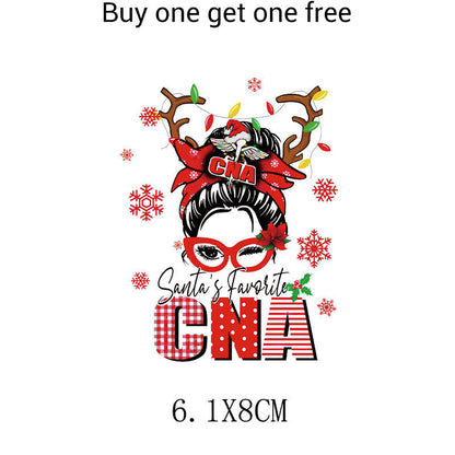 🔥Christmas Specials-Christmas Themed Heat Transfer Sticker