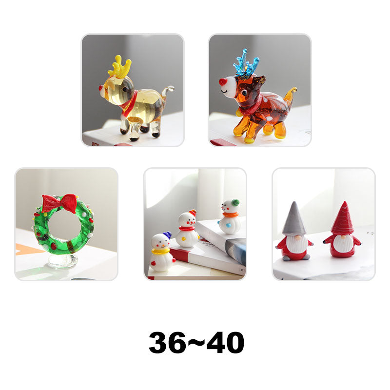 Creative Christmas Glass Ornaments