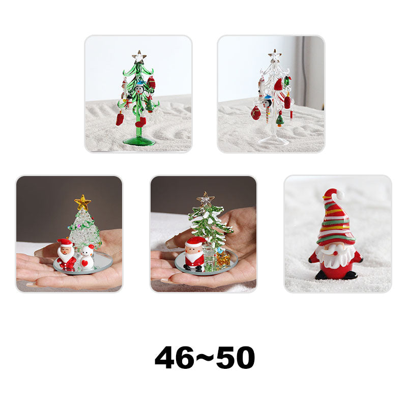Creative Christmas Glass Ornaments