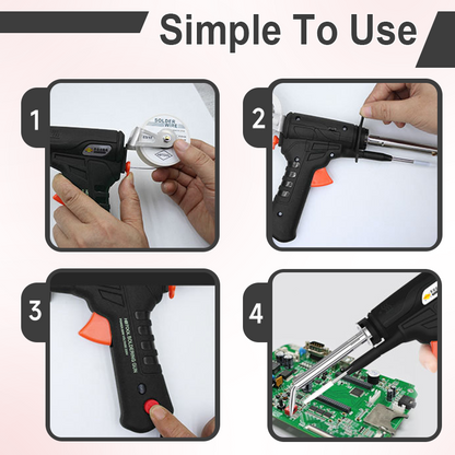 Efficient Handheld Soldering Tool Set