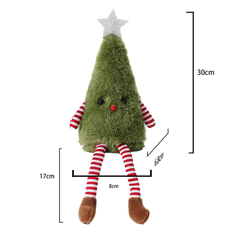 Plush Christmas Tree Doll Ornament Toy