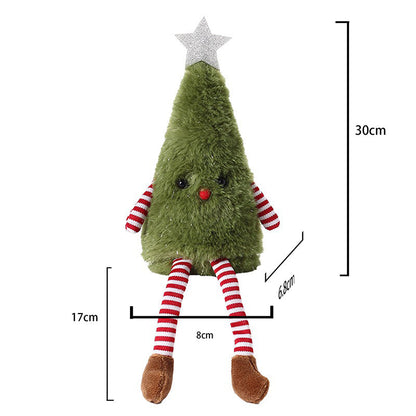 Plush Christmas Tree Doll Ornament Toy