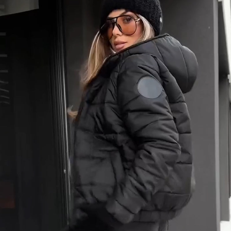 Women's Casual Hooded Warm Jacket