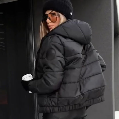 Women's Casual Hooded Warm Jacket