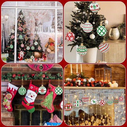 15-Piece DIY Christmas Diamond Painting Keychain Kit