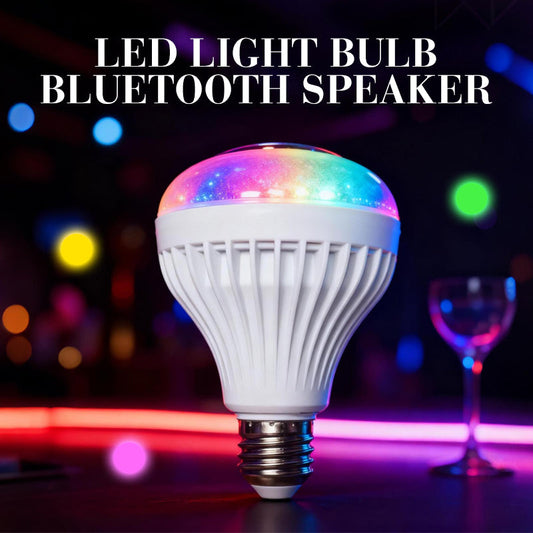 Smart Music Light Bulb with Built-in Bluetooth Speaker