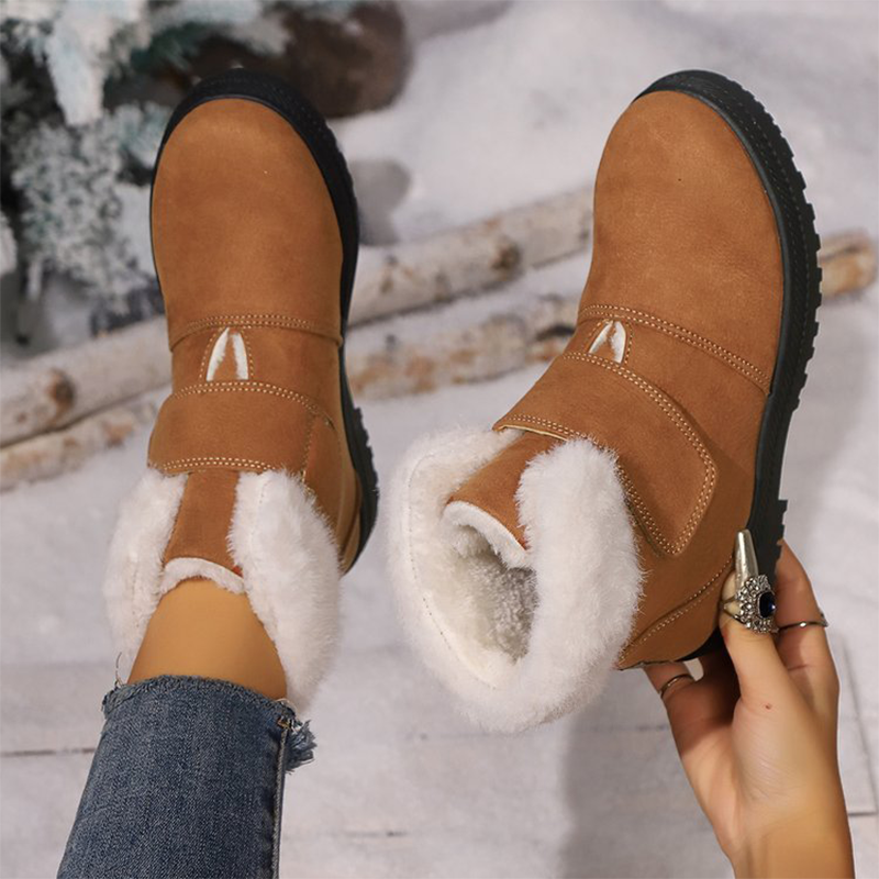 Women's Plush-Lined Winter Snow Boots