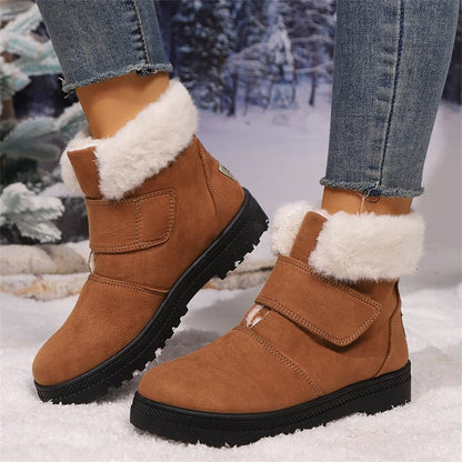 Women's Plush-Lined Winter Snow Boots
