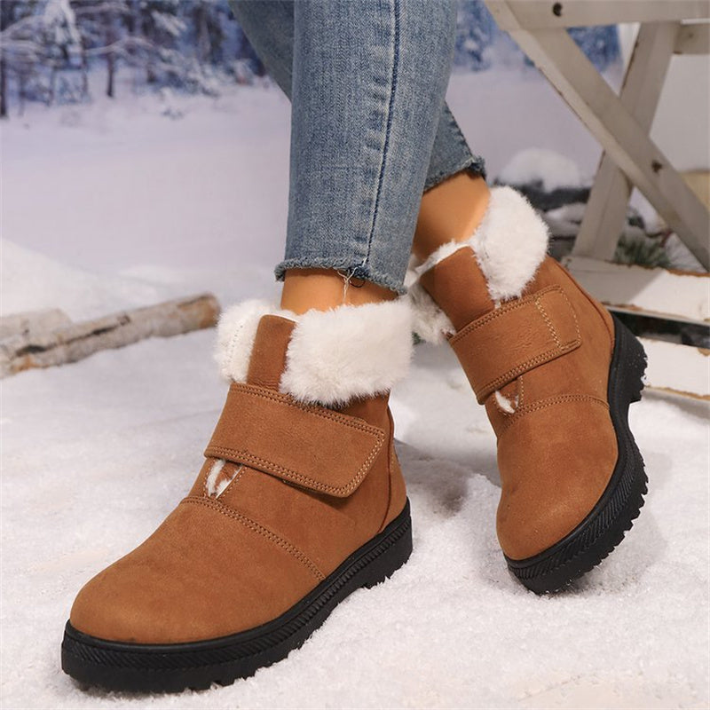 Women's Plush-Lined Winter Snow Boots