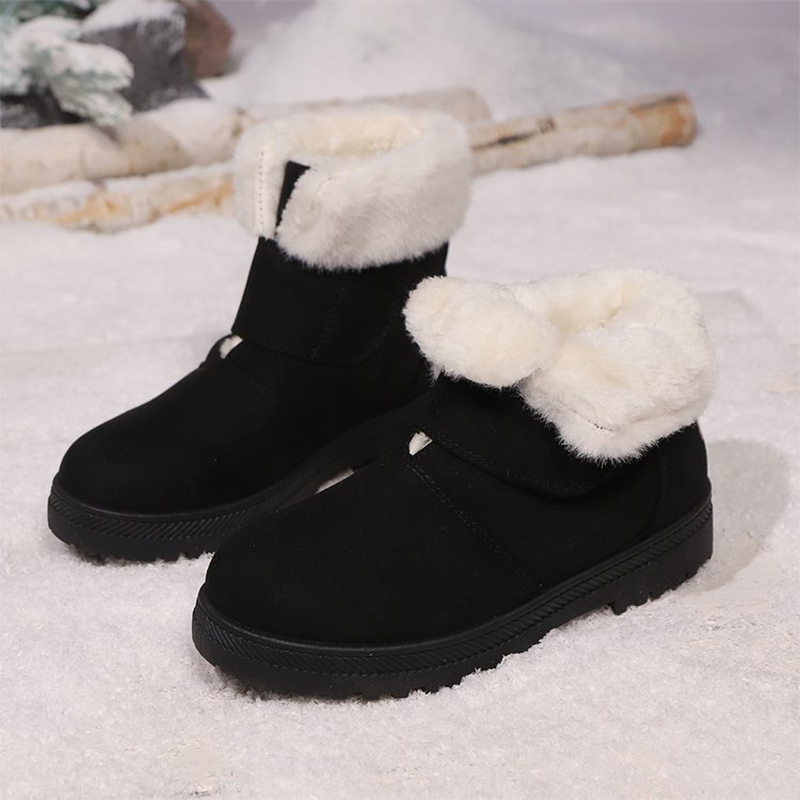 Women's Plush-Lined Winter Snow Boots
