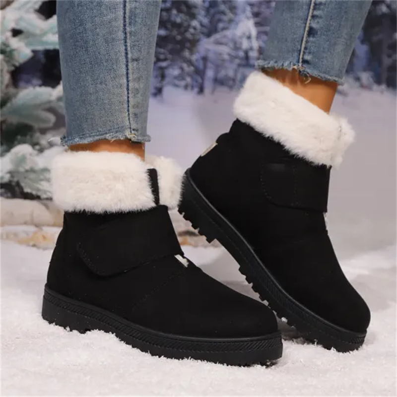 Women's Plush-Lined Winter Snow Boots