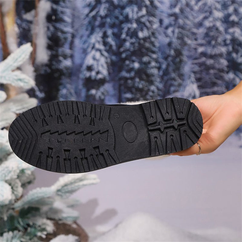 Women's Plush-Lined Winter Snow Boots